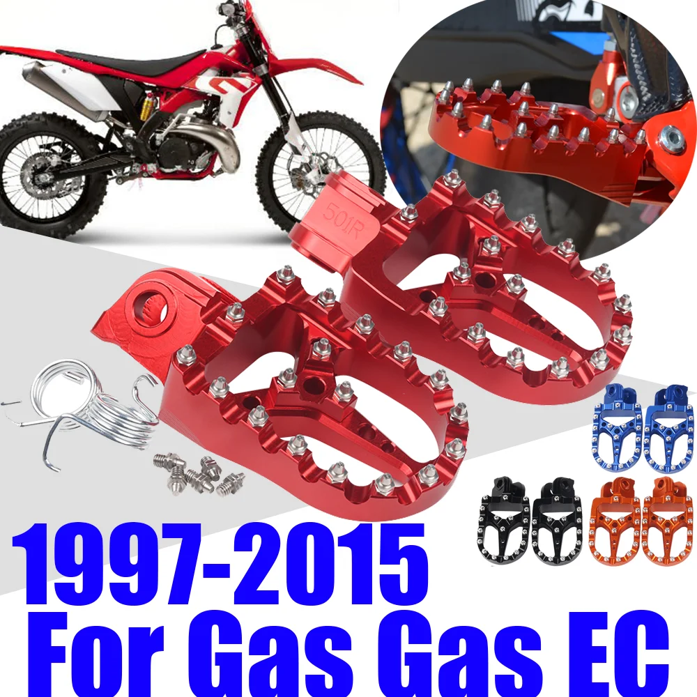 

Footrest Footpegs Foot Pegs Rests For GasGas Gas Gas EC 50 125 200 250 300 450 515 EC125 EC200 EC250 EC300 EC450 Accessories