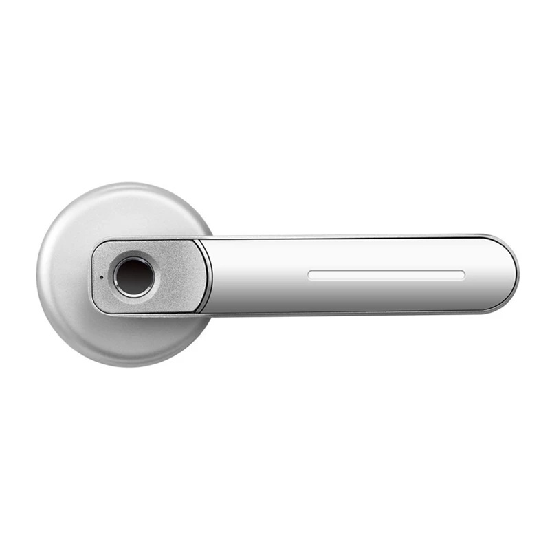 Fingerprint Door Lock Handle Smart Electric Biometric Entry With 2 Keys Anti Theft Lock For Apartment Hotel Bedroom Home
Fingerprint Door Lock Handle Smart Electric Biometric Entry With 2 Keys Anti Theft Lock For Apartment Hotel Bedroom Home