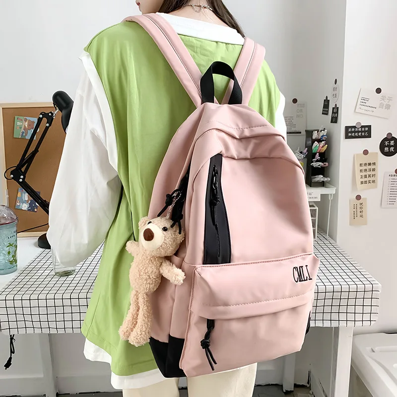 Japanese Harajuku Simple Nylon Women Backpack Male Fashion High School College Student Schoolbag Casual Travel Backpacks mochila
Japanese Harajuku Simple Nylon Women Backpack Male Fashion High School College Student Schoolbag Casual Travel Backpacks mochila