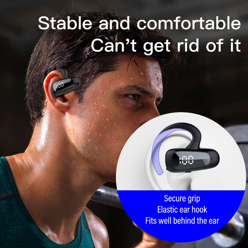 Ultra Long Standby Headset Sports Earphones Hd Call Waterproof Sports Headset Digital Display Headphones
Ultra Long Standby Headset Sports Earphones Hd Call Waterproof Sports Headset Digital Display Headphones