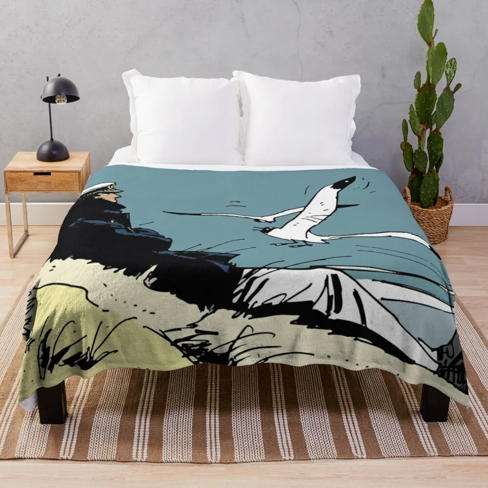 Одеяло Corto Maltese на берегу, диванное покрывало, теплое Флисовое одеяло 
Одеяло Corto Maltese на берегу, диванное покрывало, теплое Флисовое одеяло