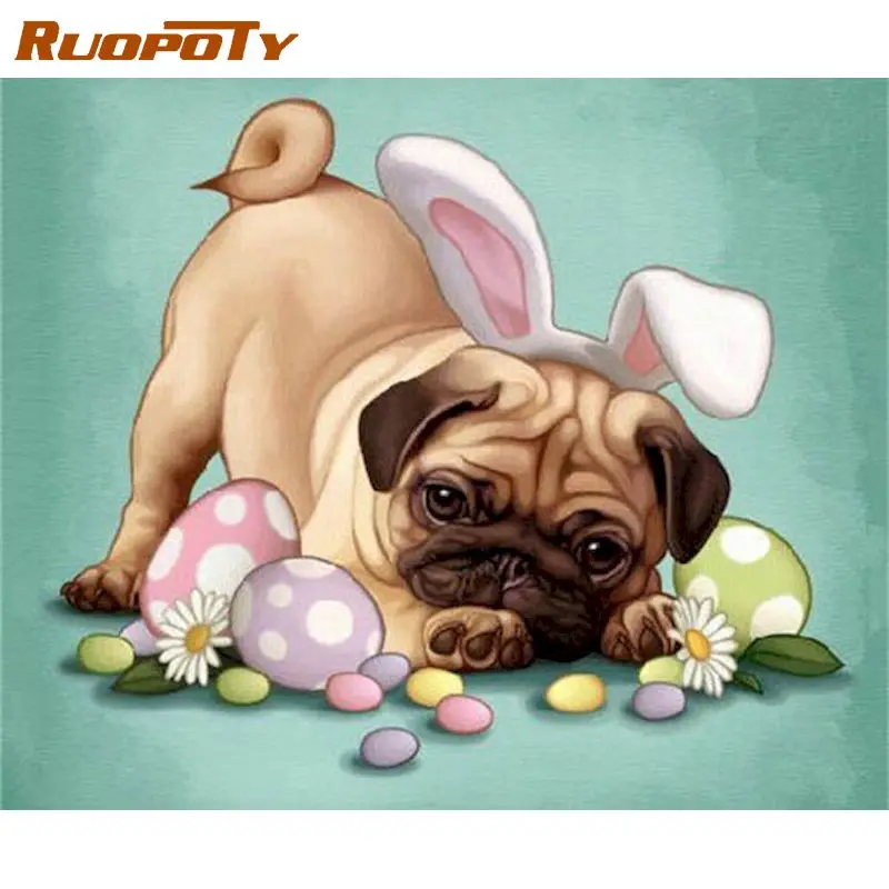 RUOPOTY Frame Painting By Numbers Dog And Eggs Acrylic Paints Painting By Number Painting Home Decor
RUOPOTY Frame Painting By Numbers Dog And Eggs Acrylic Paints Painting By Number Painting Home Decor