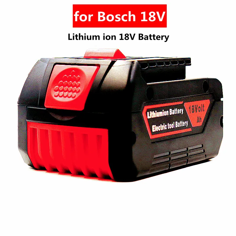 Latest Upgraded 18650 Rechargeable Battey 18V 6.0Ah Lithium ion Battery Replacement for Bosch 18v Battery BAT609 BAT609G BAT618
Latest Upgraded 18650 Rechargeable Battey 18V 6.0Ah Lithium ion Battery Replacement for Bosch 18v Battery BAT609 BAT609G BAT618