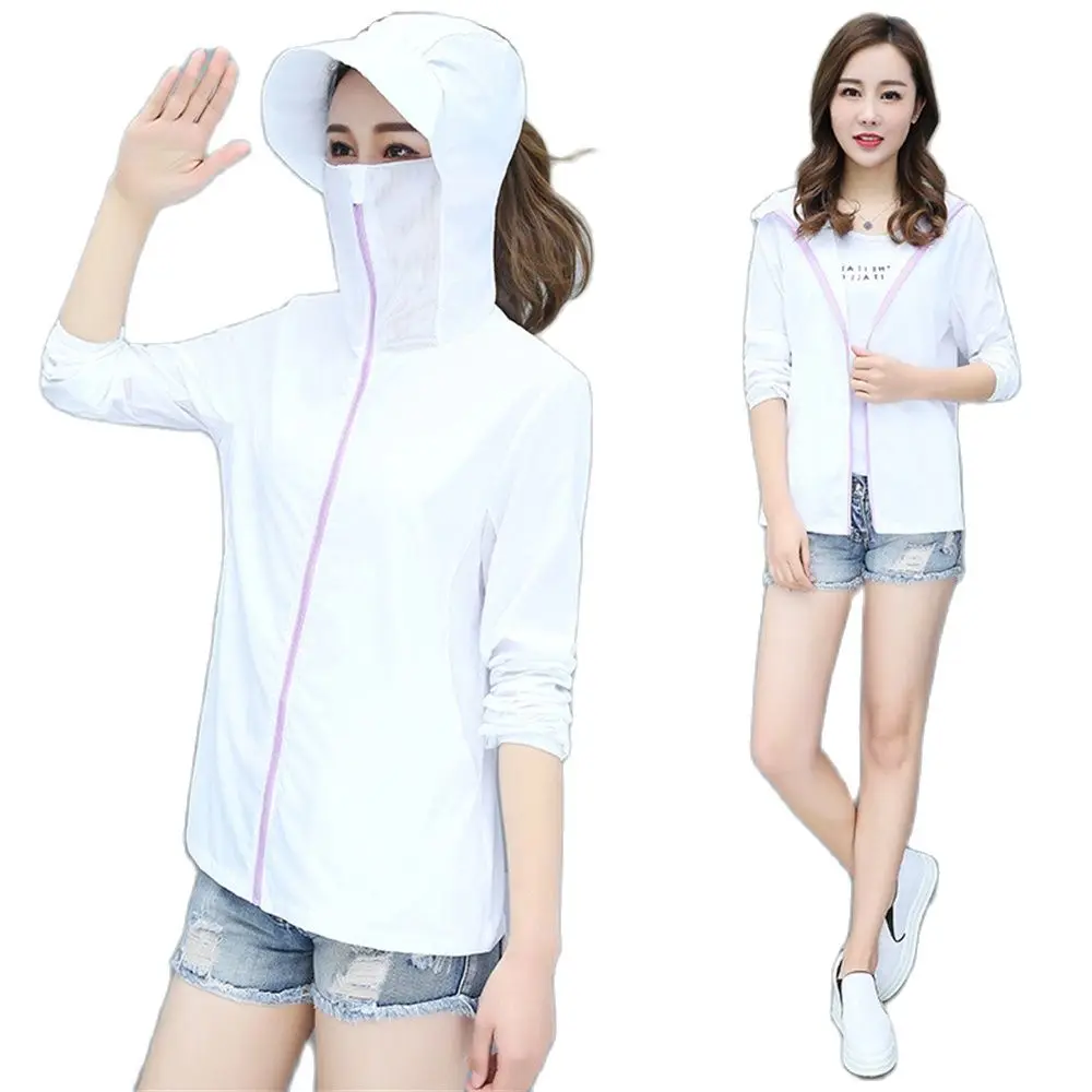 Summer Cardigan Women Thin Sunscreen Jacket Lady Coat Hooded 2022 New UV Sun Protection Outwear Female Beach Anti Spray Safety
Summer Cardigan Women Thin Sunscreen Jacket Lady Coat Hooded 2022 New UV Sun Protection Outwear Female Beach Anti Spray Safety