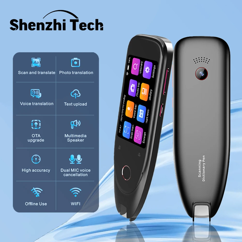 S50 Voice Photo Translator Pen Real Time Multi Language 112 Online translations 21 Offline translations Business Travel Abroad
S50 Voice Photo Translator Pen Real Time Multi Language 112 Online translations 21 Offline translations Business Travel Abroad