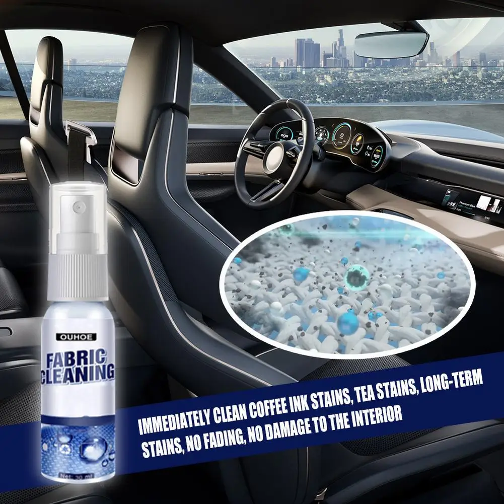 30ML Car Interior Cleaning Agent Leather Flannel Textured Cleaning Fabric Agent For Car Dash Vinyl Consoles Curing Agent
30ML Car Interior Cleaning Agent Leather Flannel Textured Cleaning Fabric Agent For Car Dash Vinyl Consoles Curing Agent