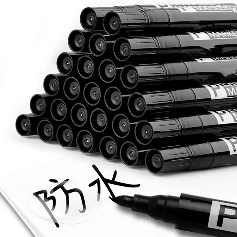 3pcs/Set Permanent Paint Marker Pen 1.5mm Oily Waterproof Black Pen for Tyre Markers Quick Drying Signature Marker Pens
3pcs/Set Permanent Paint Marker Pen 1.5mm Oily Waterproof Black Pen for Tyre Markers Quick Drying Signature Marker Pens