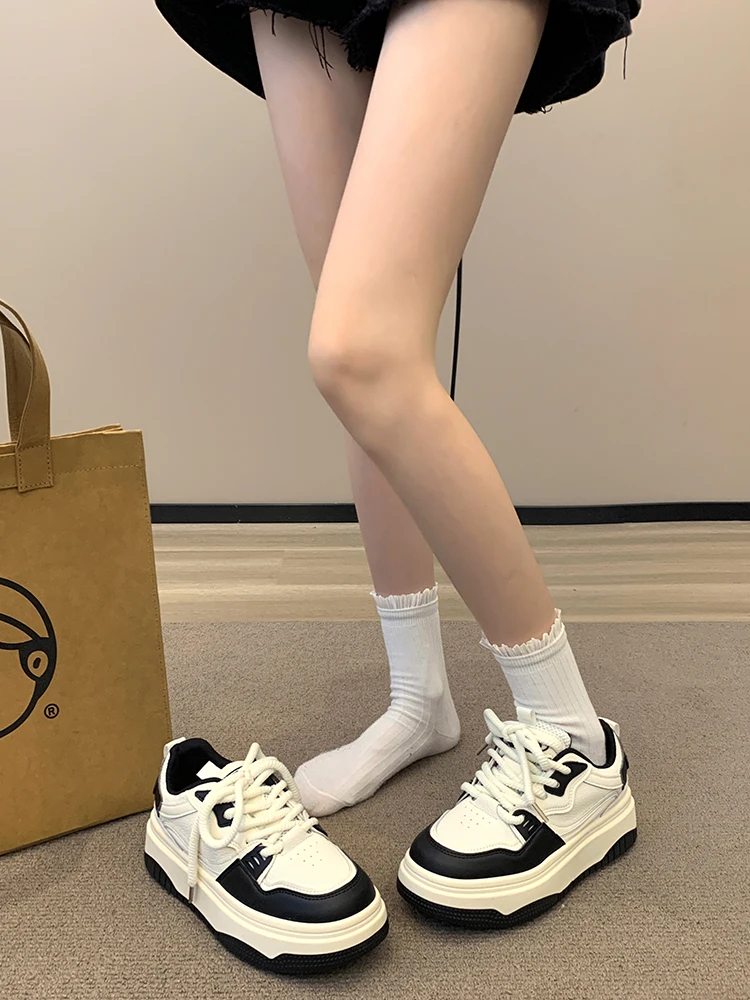 Shoes Woman 2023 All-Match Casual Female Sneakers Clogs Platform Round Toe Mixed Colors Autumn Modis New Small Creepers Cross Fa
Shoes Woman 2023 All-Match Casual Female Sneakers Clogs Platform Round Toe Mixed Colors Autumn Modis New Small Creepers Cross Fa