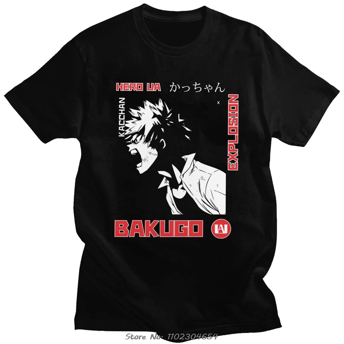 Novelty Boku No Hero Academia T Shirt Men Short Sleeved Anime Manga Bakugou Katsuki Tshirt Cotton Regular Fit Tee Streetwear
Novelty Boku No Hero Academia T Shirt Men Short Sleeved Anime Manga Bakugou Katsuki Tshirt Cotton Regular Fit Tee Streetwear