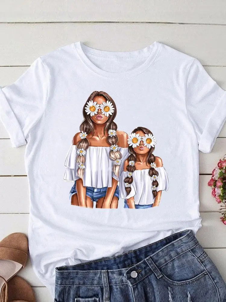 Daughter 90s Mama Mom Short Sleeve Women Print Summer Graphic T Shirt Casual Clothing Fashion Clothes Tee T-shirt Female Top
Daughter 90s Mama Mom Short Sleeve Women Print Summer Graphic T Shirt Casual Clothing Fashion Clothes Tee T-shirt Female Top