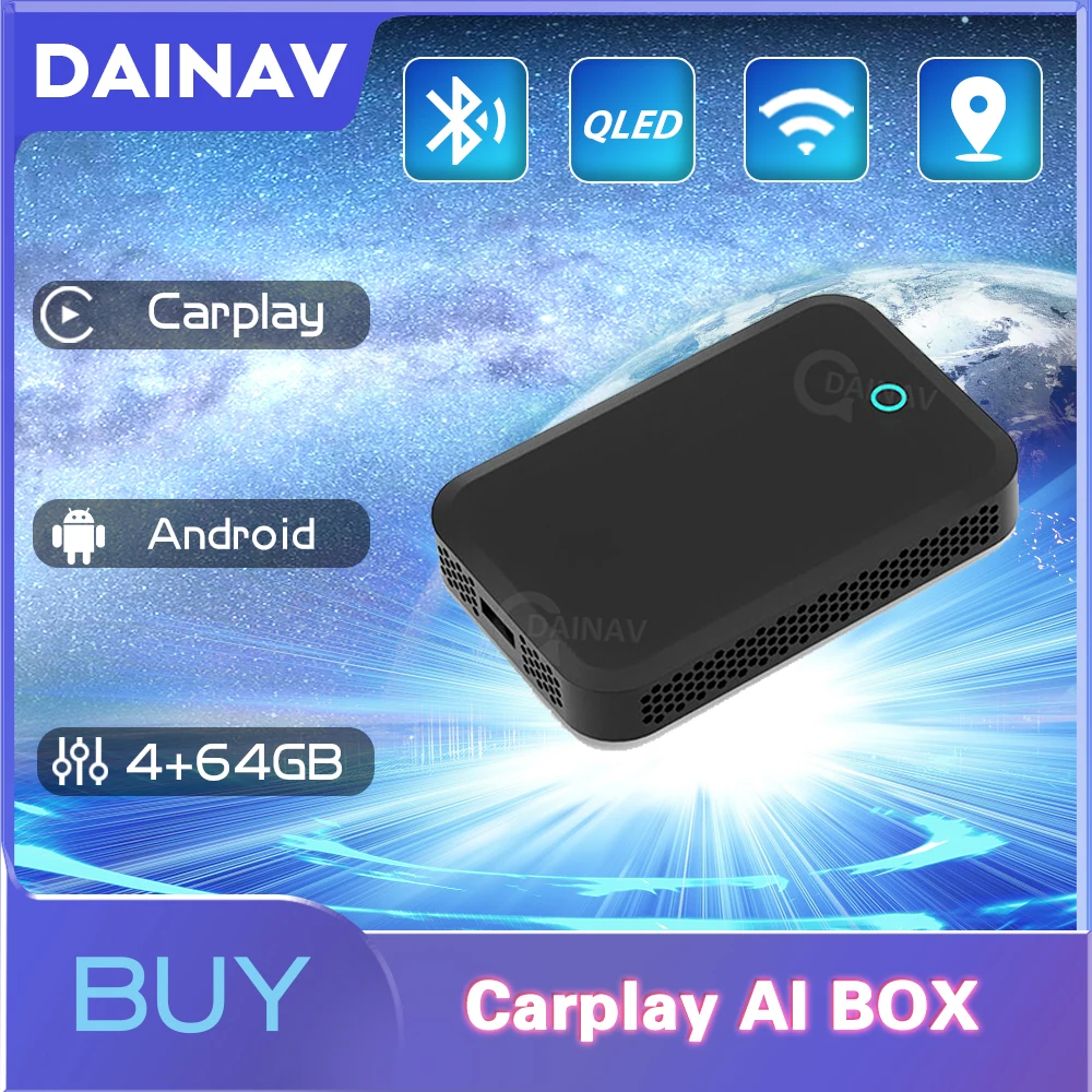 Новая беспроводная Apple CarPlay AI Box для BMW Car Android 9.0 система для BMW мультимедийный плеер Box Mirror Link Plug and Play
Новая беспроводная Apple CarPlay AI Box для BMW Car Android 9.0 система для BMW мультимедийный плеер Box Mirror Link Plug and Play