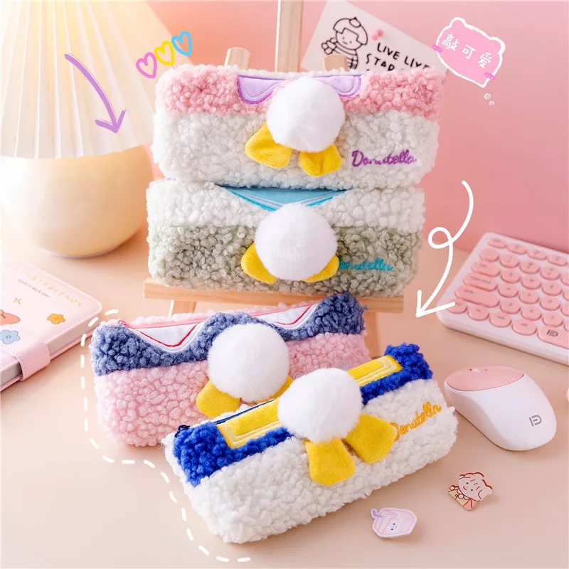 Duck Kawaii Pencil Bag Cartoon Anime Pencil Cases Stationary Student Writing Learning Stationery Double Box Kids Pencilcases
Duck Kawaii Pencil Bag Cartoon Anime Pencil Cases Stationary Student Writing Learning Stationery Double Box Kids Pencilcases