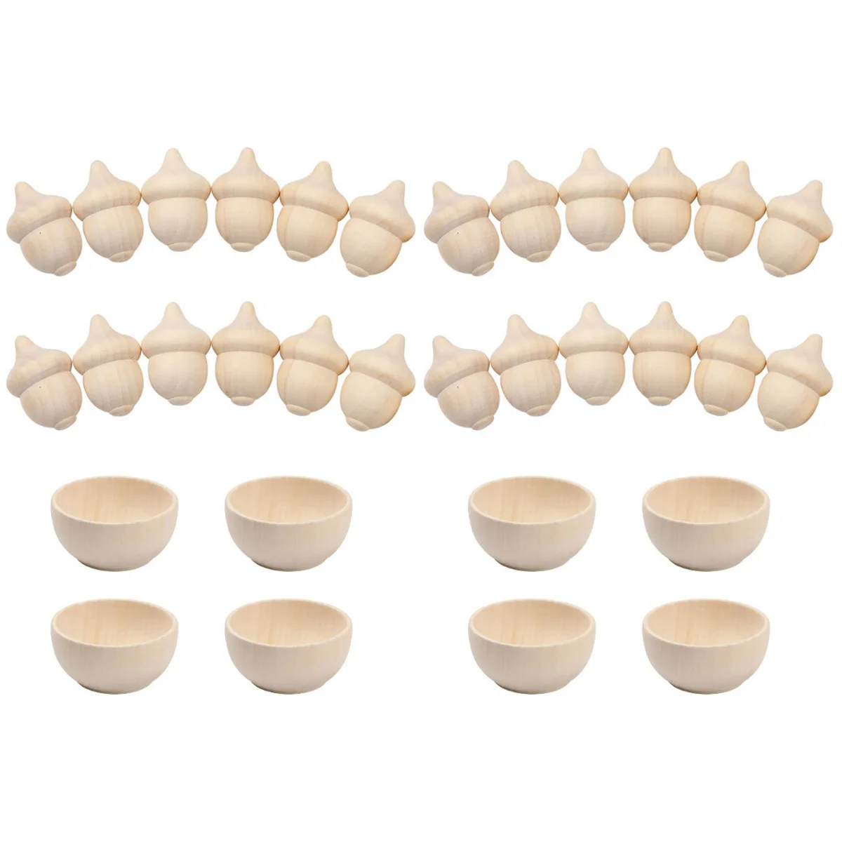 Wooden Unfinished Acorns Miniaturewood Natural Sorting Kitchen Accessory Bowl Kitcounting Blocks Peg Set Craft Bowls Small
Wooden Unfinished Acorns Miniaturewood Natural Sorting Kitchen Accessory Bowl Kitcounting Blocks Peg Set Craft Bowls Small