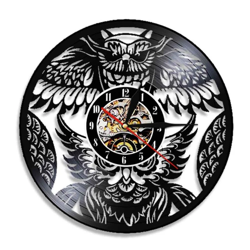 Night Owl Vinyl Record Wall Clock A Bird Of Minerva Kids Room Nursery Room Animal Artwork Decor Vintage Album Record Timepieces
Night Owl Vinyl Record Wall Clock A Bird Of Minerva Kids Room Nursery Room Animal Artwork Decor Vintage Album Record Timepieces