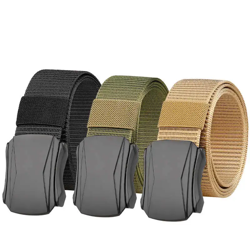 Men's Belt Military Automatic Buckle Nylon Outdoor Hunting Zinc Alloy Automatic Buckle Belt High Quality Men's Military Belt
Men's Belt Military Automatic Buckle Nylon Outdoor Hunting Zinc Alloy Automatic Buckle Belt High Quality Men's Military Belt