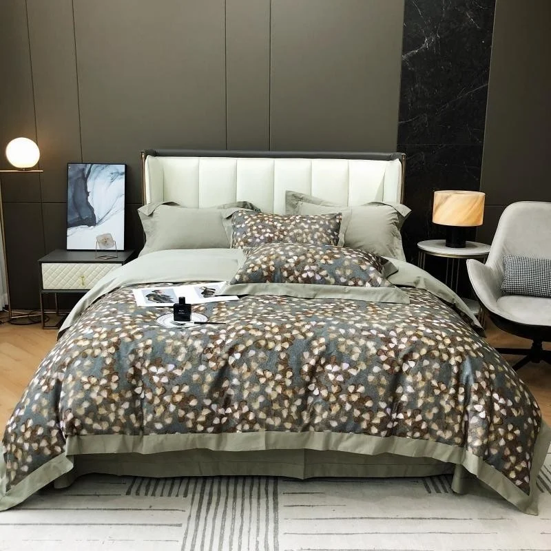Brushed Cotton Luxury Soft Bedding set Abstract Vintage Printed Duvet Cover Flat/Fitted Sheet Pillowcases Queen King Double 4Pcs
Brushed Cotton Luxury Soft Bedding set Abstract Vintage Printed Duvet Cover Flat/Fitted Sheet Pillowcases Queen King Double 4Pcs