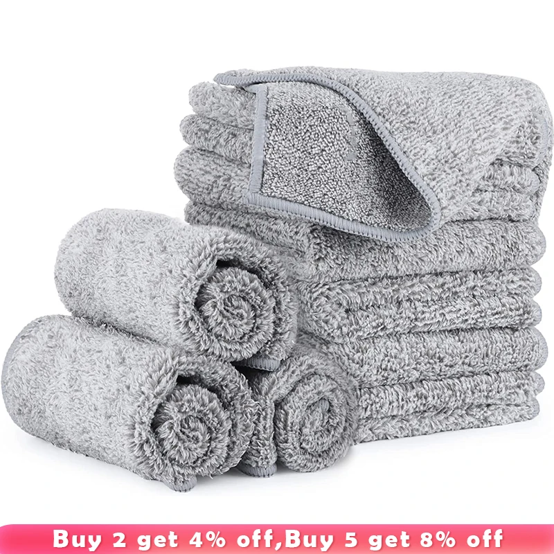 Kitchen Towel Bamboo Charcoal Fibers Cleaning Cloths Dishcloth Household Cleaning Cloths Microfiber Towel Rags For Kitchen 
Kitchen Towel Bamboo Charcoal Fibers Cleaning Cloths Dishcloth Household Cleaning Cloths Microfiber Towel Rags For Kitchen