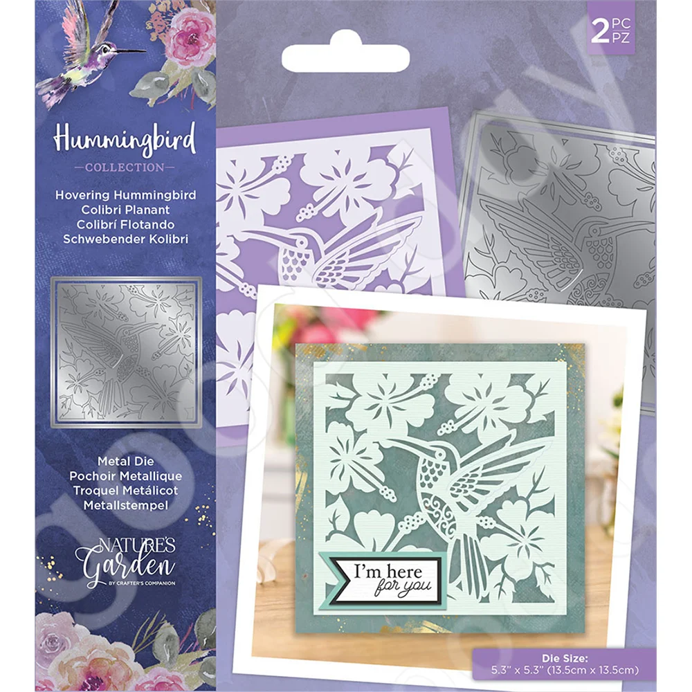 Arrival 2022 Newest Hovering Hummingbird Dies Diy Scrapbooking Metal Cut Die Paper Craft Coloring Decor Knife Mould
Arrival 2022 Newest Hovering Hummingbird Dies Diy Scrapbooking Metal Cut Die Paper Craft Coloring Decor Knife Mould