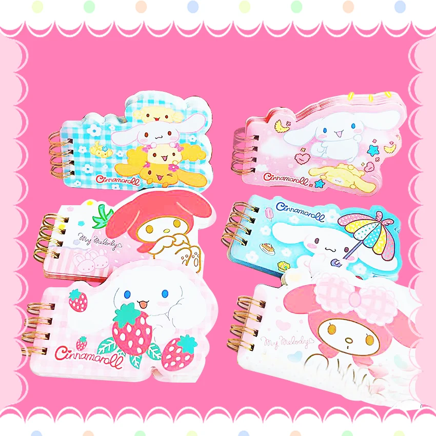 Sanrioed Coil Notebook Kawaii Anime My Melody Cinnamoroll Pocket Books Cute Shapes Mini Notepad Students Recite Book Kids Gifts
Sanrioed Coil Notebook Kawaii Anime My Melody Cinnamoroll Pocket Books Cute Shapes Mini Notepad Students Recite Book Kids Gifts
