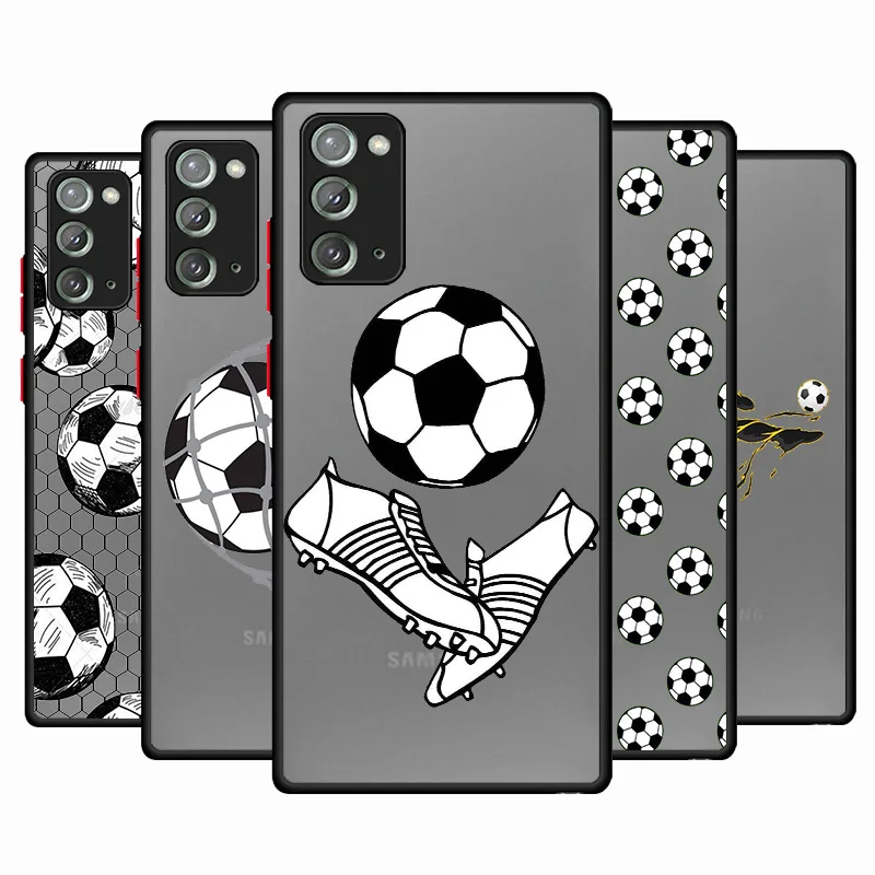 Football Ball Design Case For Samsung Galaxy S20 FE S22 S21 Ultra S10 S9 Plus 10e Note 20 10 Lite Luxury Matte Hard Phone Cover
Football Ball Design Case For Samsung Galaxy S20 FE S22 S21 Ultra S10 S9 Plus 10e Note 20 10 Lite Luxury Matte Hard Phone Cover