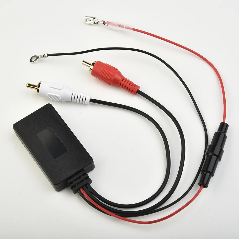 Black Bluetooth Adapter Cable Car Stereo 1PCS 2RCA 5.0 ABS AUX Audio Connector Music SUV Durable New Practical
Black Bluetooth Adapter Cable Car Stereo 1PCS 2RCA 5.0 ABS AUX Audio Connector Music SUV Durable New Practical