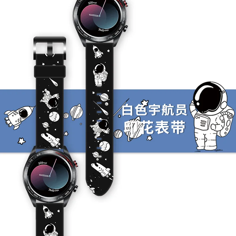 Samsung Galaxy Watch Band Active 2/3 Gear S2 Series Silicagel Cartoon Print Watch Bracelet Fitness Huami Amazfit Bip Strap
Samsung Galaxy Watch Band Active 2/3 Gear S2 Series Silicagel Cartoon Print Watch Bracelet Fitness Huami Amazfit Bip Strap