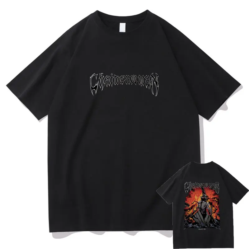 Anime Chainsaw Man Denji Pochita Men's T-shirt Short Sleeve Men Women Fashion Pure Cotton Tshirt Loose Oversized Unisex T Shirts
Anime Chainsaw Man Denji Pochita Men's T-shirt Short Sleeve Men Women Fashion Pure Cotton Tshirt Loose Oversized Unisex T Shirts