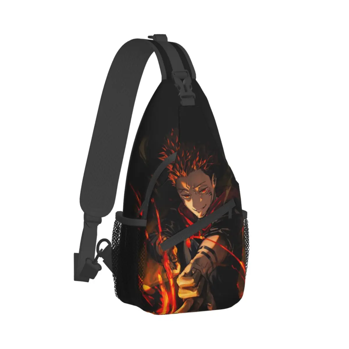 Sukuna Chest Bags Boy Jujutsu Kaisen Travel Shoulder Bag Fashion Print Crossbody Bag University Motorcycle Sling Bags
Sukuna Chest Bags Boy Jujutsu Kaisen Travel Shoulder Bag Fashion Print Crossbody Bag University Motorcycle Sling Bags