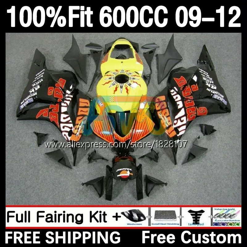 Черно-оранжевый Инжекционный обтекатель для HONDA CBR 600 RR 600RR CBR600 CC RR F5 26No.19 CBR600RR 09 10 11 12 600CC 2009 2010 2011 2012
Черно-оранжевый Инжекционный обтекатель для HONDA CBR 600 RR 600RR CBR600 CC RR F5 26No.19 CBR600RR 09 10 11 12 600CC 2009 2010 2011 2012