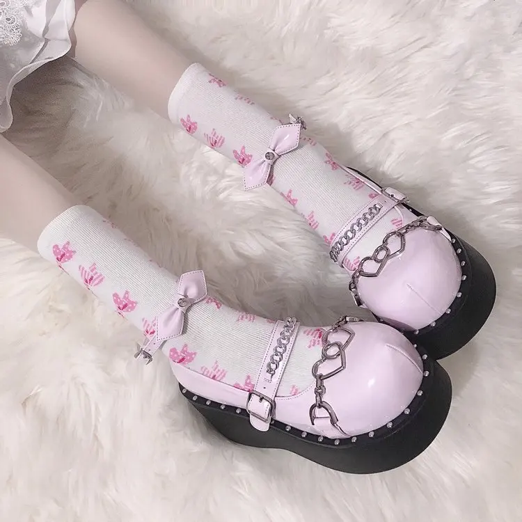 2022 Spring Sweet and Cute Lolita Shoes Ladies Thick Flats 35-43 Large Size Casual Outdoor Ladies Vulcanized Shoes Comfortable 
2022 Spring Sweet and Cute Lolita Shoes Ladies Thick Flats 35-43 Large Size Casual Outdoor Ladies Vulcanized Shoes Comfortable