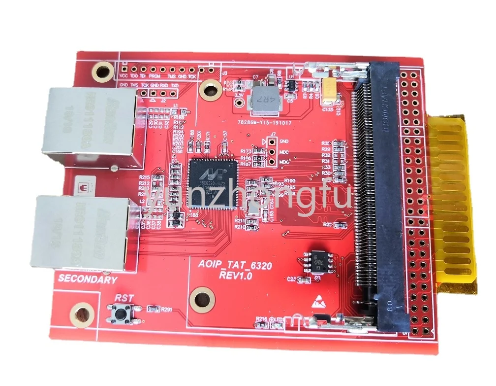 Audiocom Dante AES67 плата адаптера 88E6320
Audiocom Dante AES67 плата адаптера 88E6320