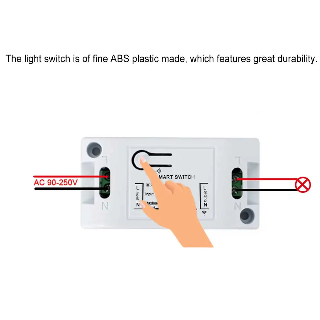Light Remote Control 220V Replacement Wireless IP42 Waterproof Smart Household Hotel Module Switch Accessories
Light Remote Control 220V Replacement Wireless IP42 Waterproof Smart Household Hotel Module Switch Accessories