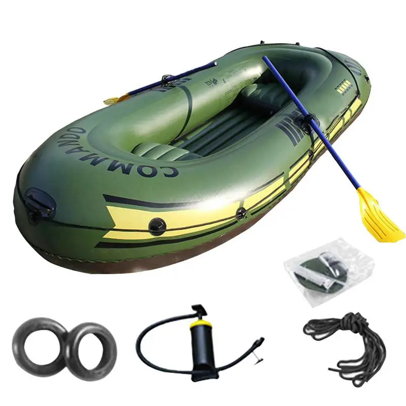 NEW Inflatable Boat 2/3 Person Touring Kayak Outdoor Floating Lake Boat Portable Boat Raft Sport Kayak Canoe For Lakes Fishing
NEW Inflatable Boat 2/3 Person Touring Kayak Outdoor Floating Lake Boat Portable Boat Raft Sport Kayak Canoe For Lakes Fishing