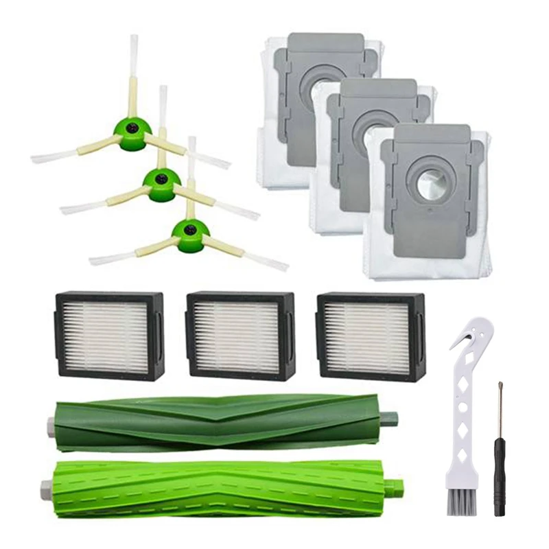 Сменный комплект для Irobot Roomba I7 I7 + I8 I8 + I Series, аксессуары, запасные части, фильтр для пылесоса, резиновая щетка
Сменный комплект для Irobot Roomba I7 I7 + I8 I8 + I Series, аксессуары, запасные части, фильтр для пылесоса, резиновая щетка