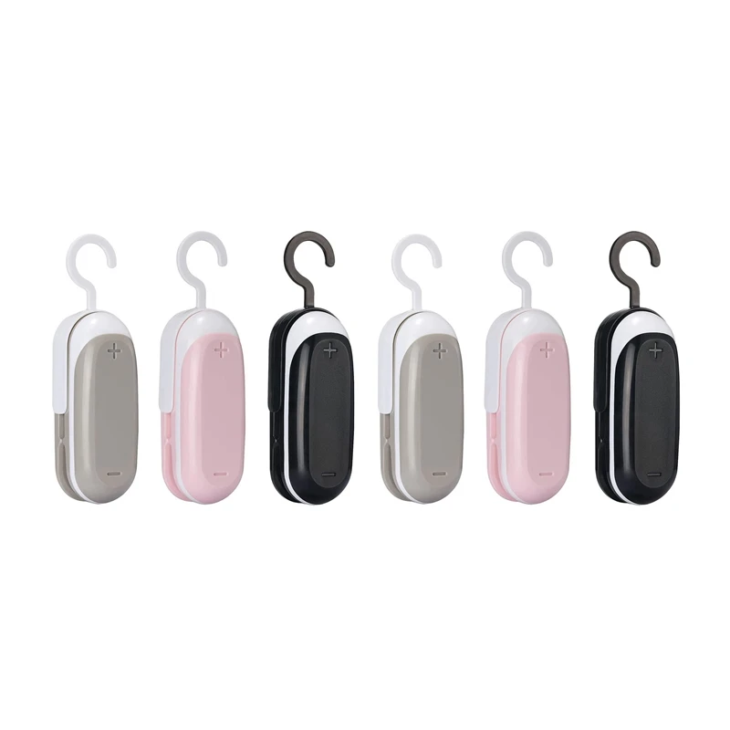 6 Packs Mini Bag Sealer,Chip Bag Sealer With Cutter Heat Sealer Food Sealer Bag Sealer Handheld With Hook
6 Packs Mini Bag Sealer,Chip Bag Sealer With Cutter Heat Sealer Food Sealer Bag Sealer Handheld With Hook