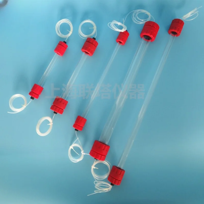 

Ordinary glass medium and low pressure 1.6cm chromatography column without conversion adapter Gel protein purification section