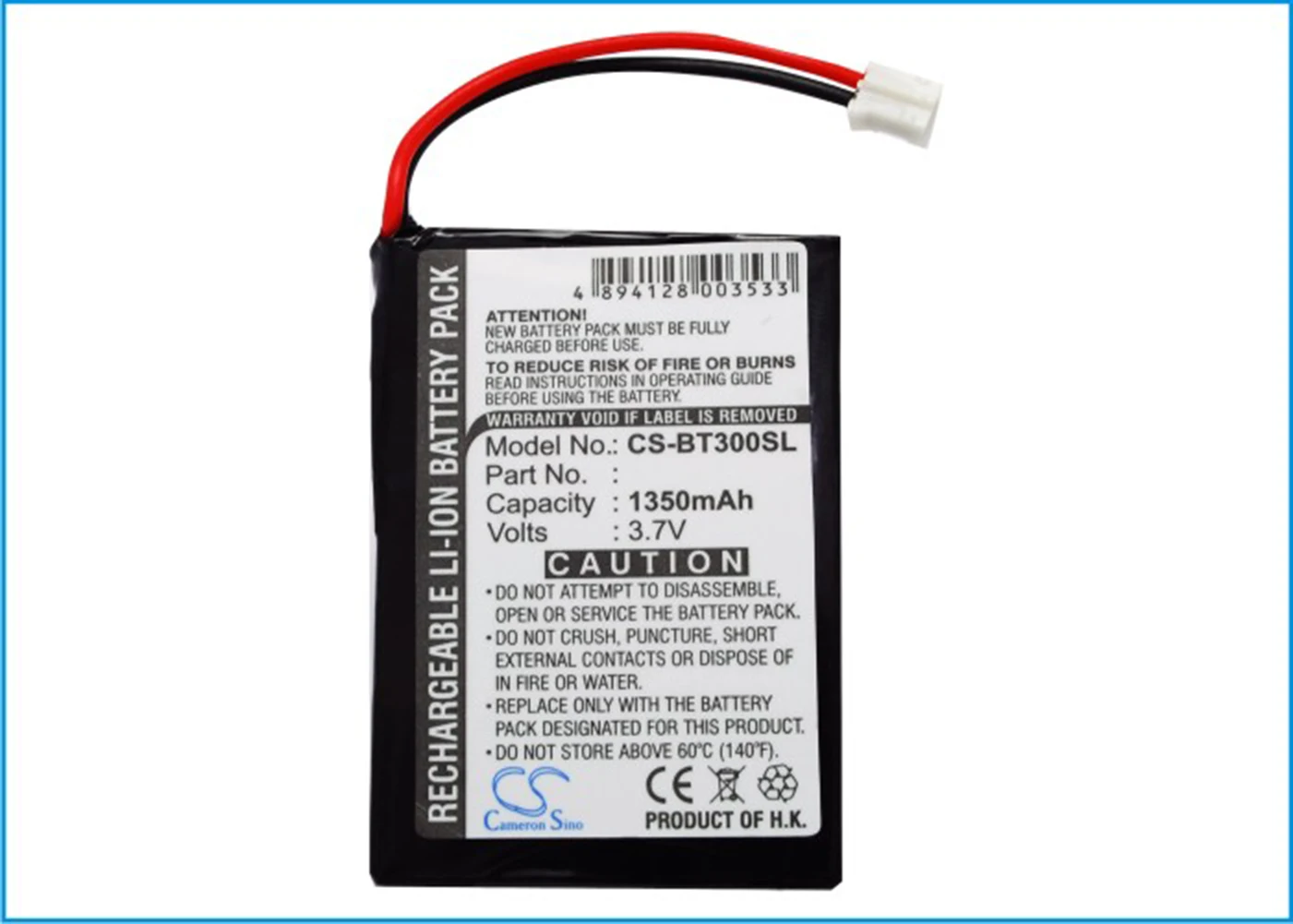Cameron Sino 1000mA Battery for Globalstar BT-300, BT-308 Bluetooth GPS Receiver
Cameron Sino 1000mA Battery for Globalstar BT-300, BT-308 Bluetooth GPS Receiver