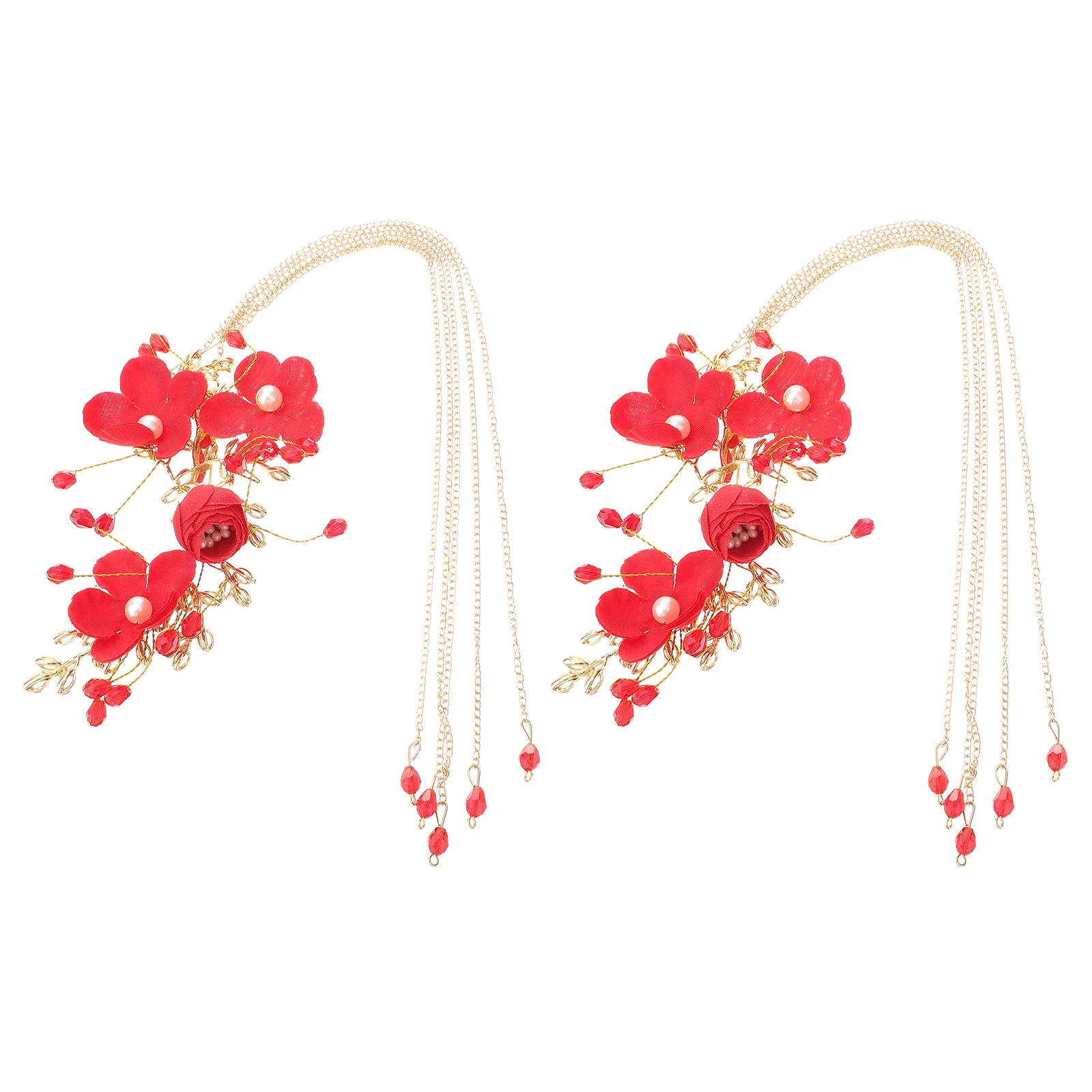 Hair Clips Tassel Flower Hairpin Women Bridal Chinese Bride Headdress Decor Hairpins Sticks Wedding Hairclip Accessories Weeding
Hair Clips Tassel Flower Hairpin Women Bridal Chinese Bride Headdress Decor Hairpins Sticks Wedding Hairclip Accessories Weeding