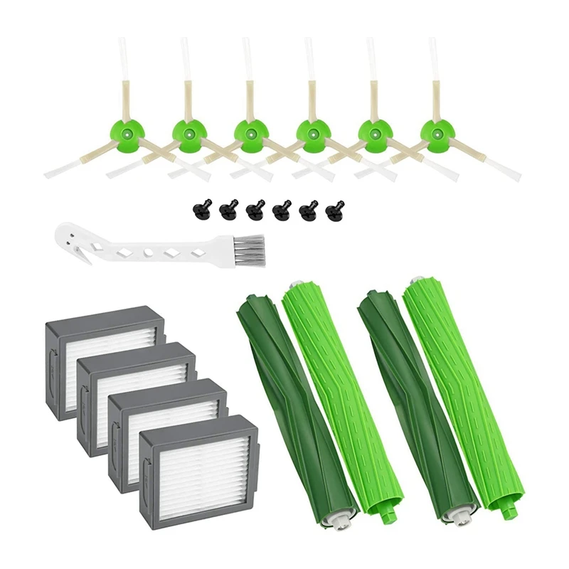 Сменная основная и боковая щетки, HEPA-фильтр для Irobot Roomba I7 + I3 I3 + E5 E6 E7 аксессуары для робота-пылесоса
Сменная основная и боковая щетки, HEPA-фильтр для Irobot Roomba I7 + I3 I3 + E5 E6 E7 аксессуары для робота-пылесоса