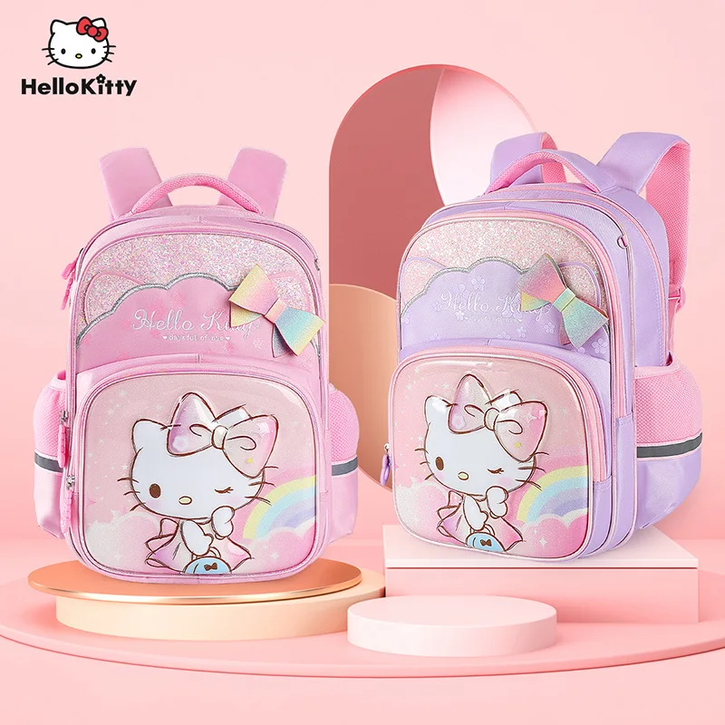 Cartoon Sanrio Hello Kitty Kt Cat Schoolbag Primary School Girls Large-Capacity Backpack Kawaii Children Girls Anime Leisure Bag
Cartoon Sanrio Hello Kitty Kt Cat Schoolbag Primary School Girls Large-Capacity Backpack Kawaii Children Girls Anime Leisure Bag