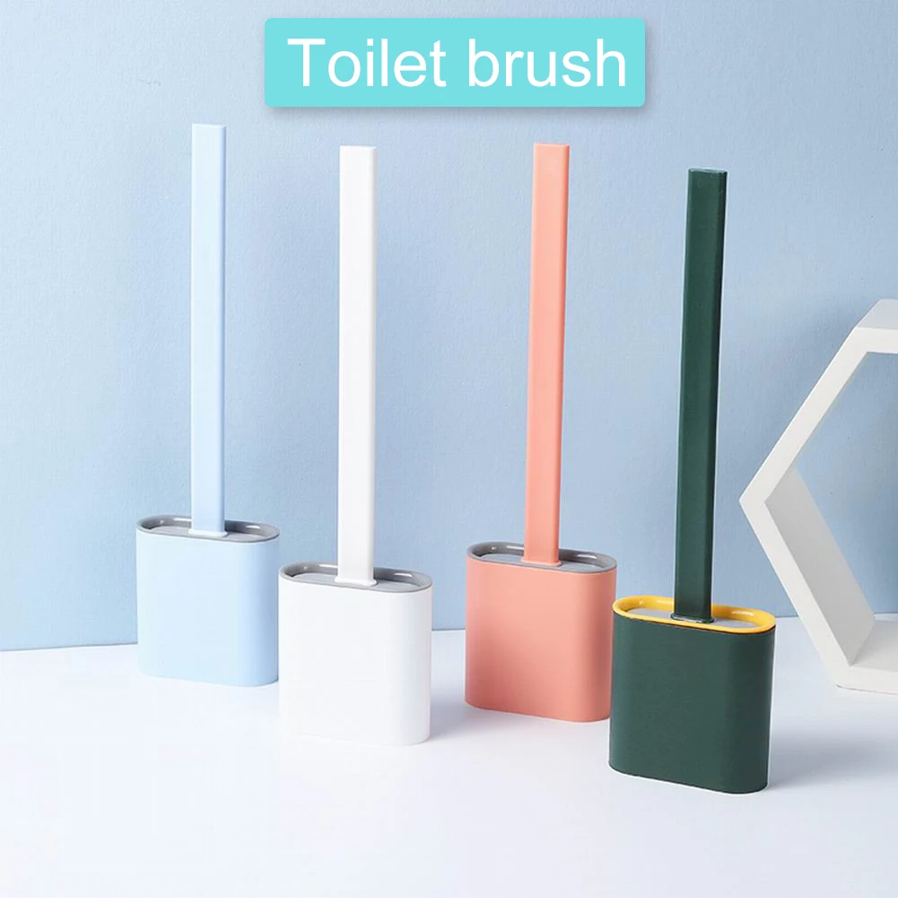 Silicone Toilet Brush With Holder Leakproof Soft Toilet Bowl Cleaner Brush Bathroom Wall Mounted Toilet Cleaning Brush
Silicone Toilet Brush With Holder Leakproof Soft Toilet Bowl Cleaner Brush Bathroom Wall Mounted Toilet Cleaning Brush