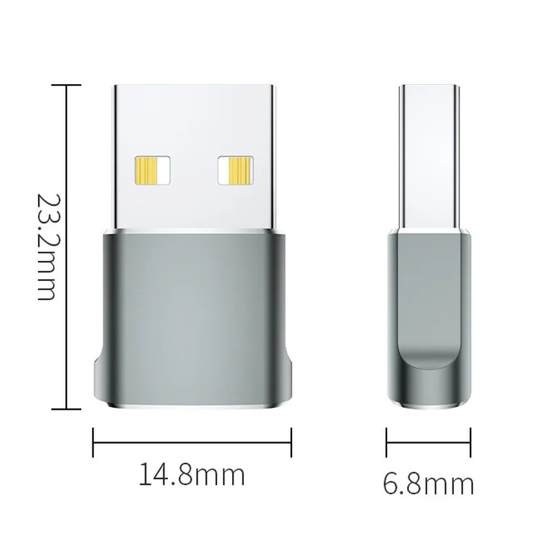 USB Male To TYPE-C Female Adapter TYPE-C Female To USB2.0 Mobile Phone Data Cable Charging Cable Adapter
USB Male To TYPE-C Female Adapter TYPE-C Female To USB2.0 Mobile Phone Data Cable Charging Cable Adapter