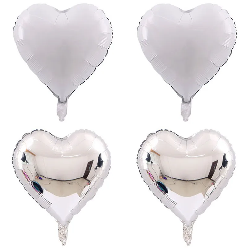 30 Pieces Grey White Foil Heart Balloons 18 Inch Suitable for Baby Shower Wedding Valentine's Day Decoration Love Balloons 
30 Pieces Grey White Foil Heart Balloons 18 Inch Suitable for Baby Shower Wedding Valentine's Day Decoration Love Balloons
