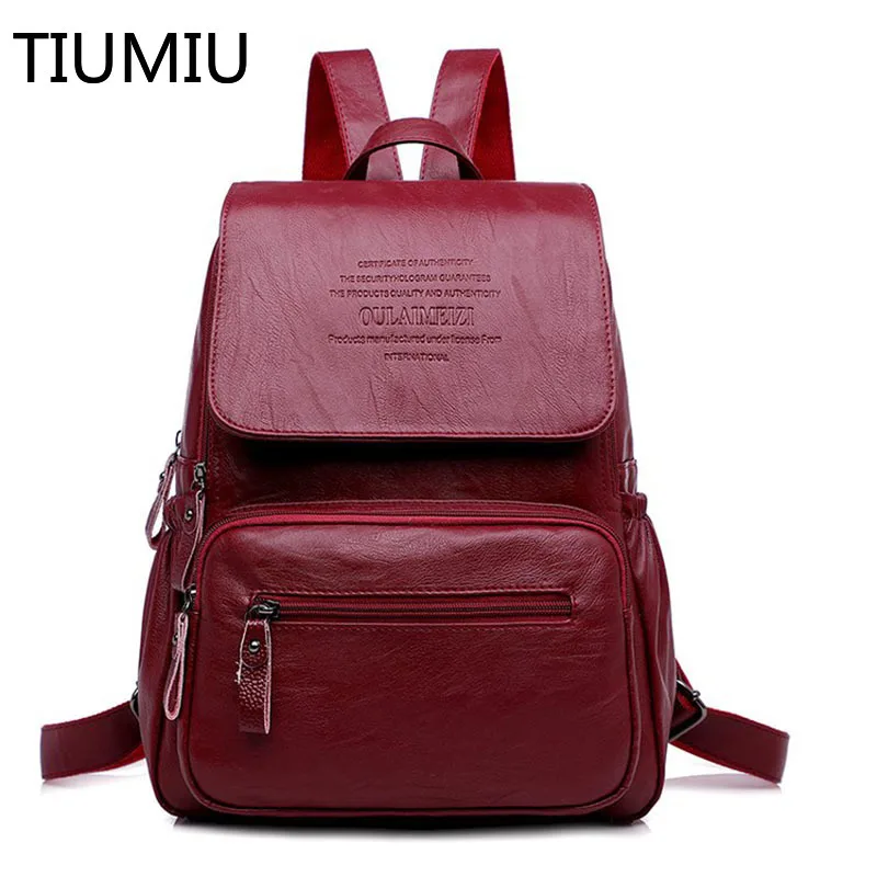 2022 Women Leather Backpacks High Quality Ladies Bagpack Luxury Designer Large Capacity Casual Daypack Sac A Dos Girl Mochilas 
2022 Women Leather Backpacks High Quality Ladies Bagpack Luxury Designer Large Capacity Casual Daypack Sac A Dos Girl Mochilas