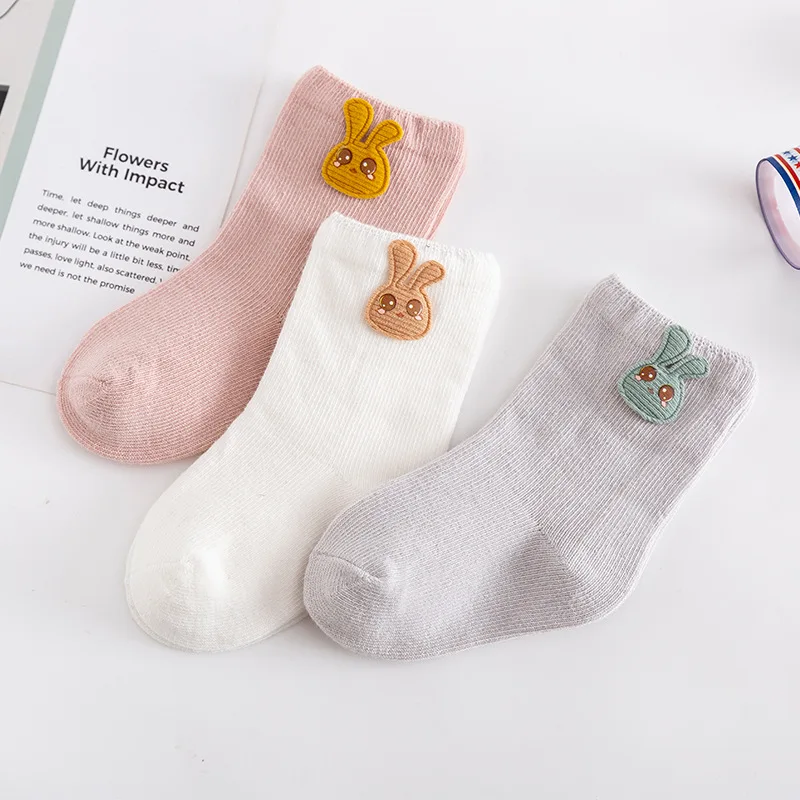 3Pairs/lot Newborn Baby Sock Cotton Solid Soft Socks Breathe And Absorb Sweat Children's Patch Socks Cartoon Accessories
3Pairs/lot Newborn Baby Sock Cotton Solid Soft Socks Breathe And Absorb Sweat Children's Patch Socks Cartoon Accessories