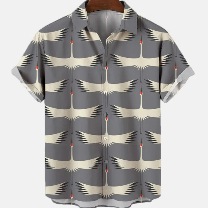 Men's Bird Costumes Vacation Vintage Hawaiian Shirt For Men 3D Floral Casual Blouse Pattern High Quality Luxury Dazn Clothes
Men's Bird Costumes Vacation Vintage Hawaiian Shirt For Men 3D Floral Casual Blouse Pattern High Quality Luxury Dazn Clothes