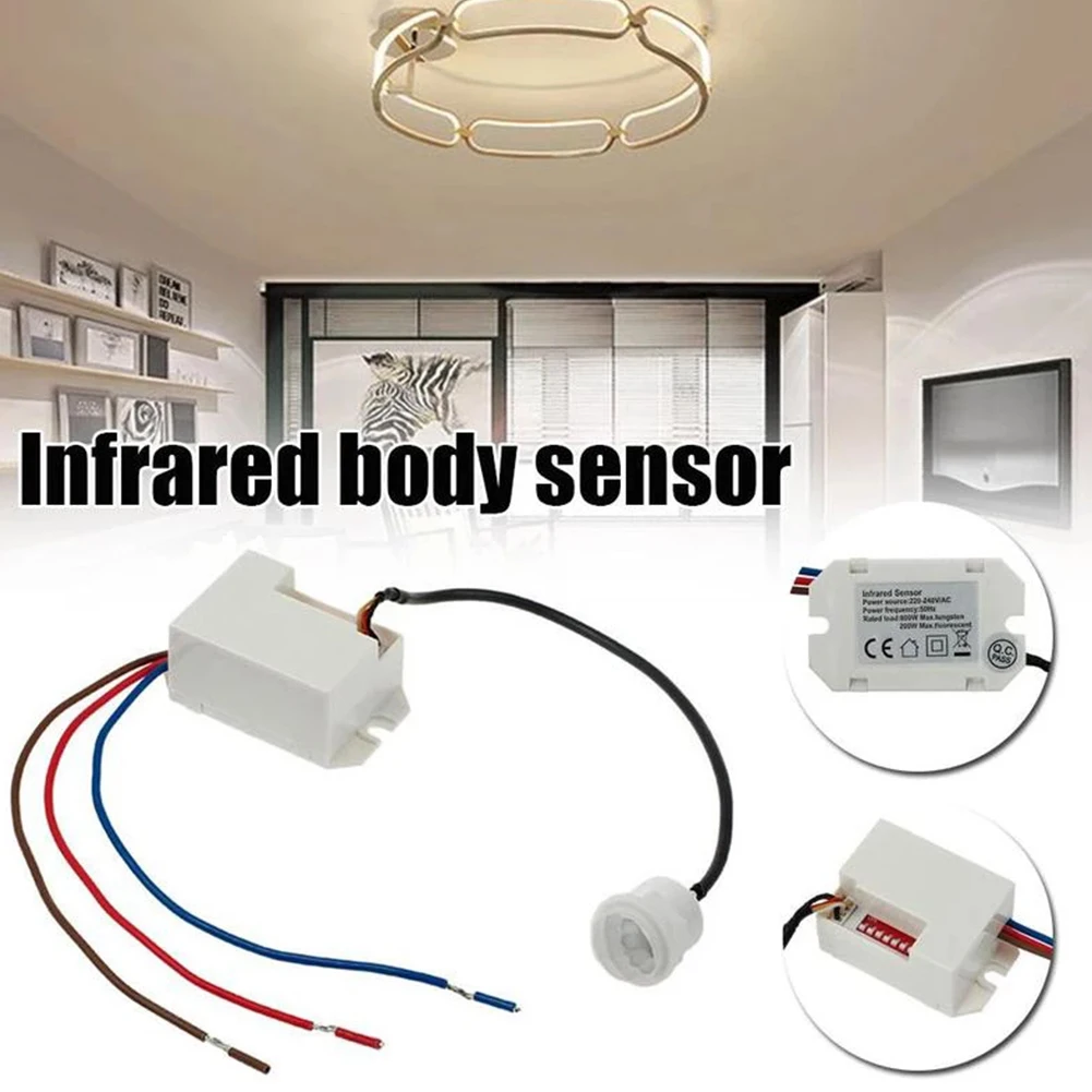 Light Switch PIR Sensor Detector Mini Recessed Motion Occupancy Rest Dips 6m 800W Adjustable Ceiling 220-240V/AC
Light Switch PIR Sensor Detector Mini Recessed Motion Occupancy Rest Dips 6m 800W Adjustable Ceiling 220-240V/AC