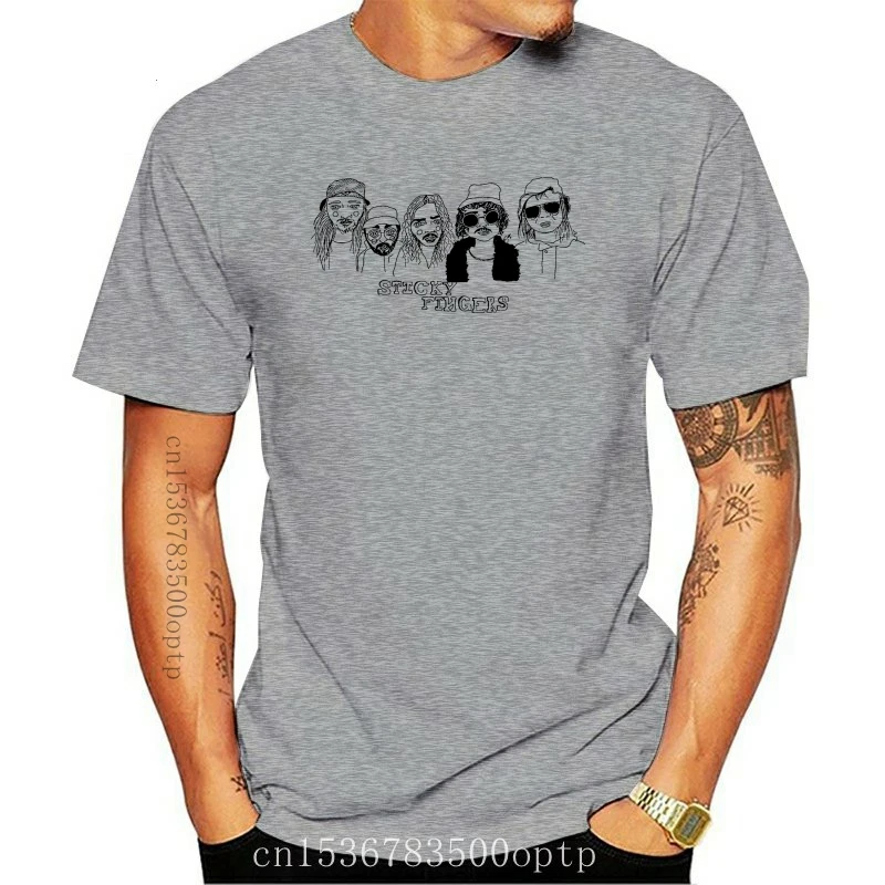 New Printed Men T Shirt Cotton tShirt O-Neck Short-Sleeve Women T-Shirt Sticky Fingers
New Printed Men T Shirt Cotton tShirt O-Neck Short-Sleeve Women T-Shirt Sticky Fingers