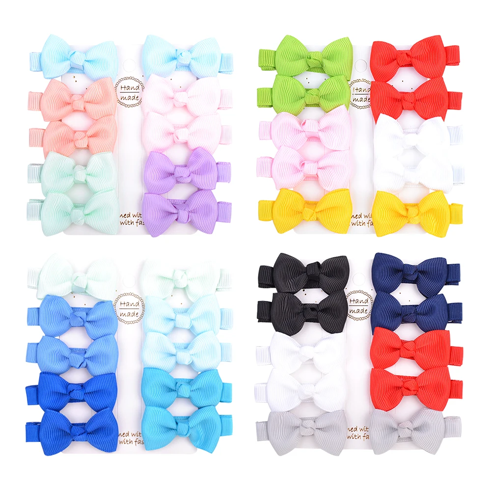 10Pcs/lot Mini Bow Tie Hair Clip Small Sweet Solid Ribbow Bow Safety Ribbon Covered Clip For Kids Hairpins Accessories Gifts
10Pcs/lot Mini Bow Tie Hair Clip Small Sweet Solid Ribbow Bow Safety Ribbon Covered Clip For Kids Hairpins Accessories Gifts