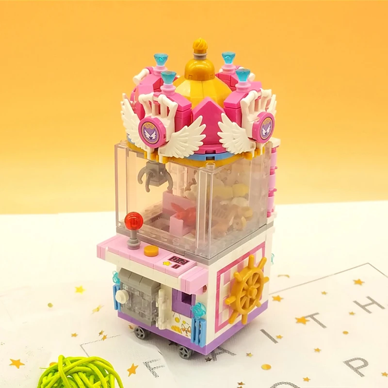 3D Model DIY Mini Blocks Bricks Building Dream Amusement Park Angel Clip Dolls Machine Playground Toys for Children
3D Model DIY Mini Blocks Bricks Building Dream Amusement Park Angel Clip Dolls Machine Playground Toys for Children